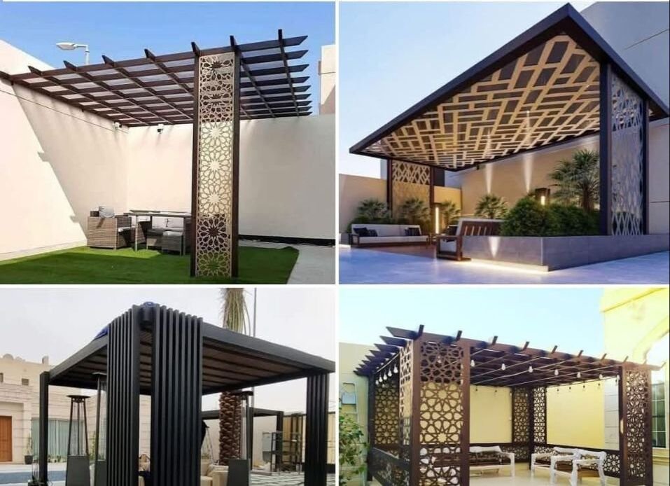 مظلات وسواتر شمال الرياض